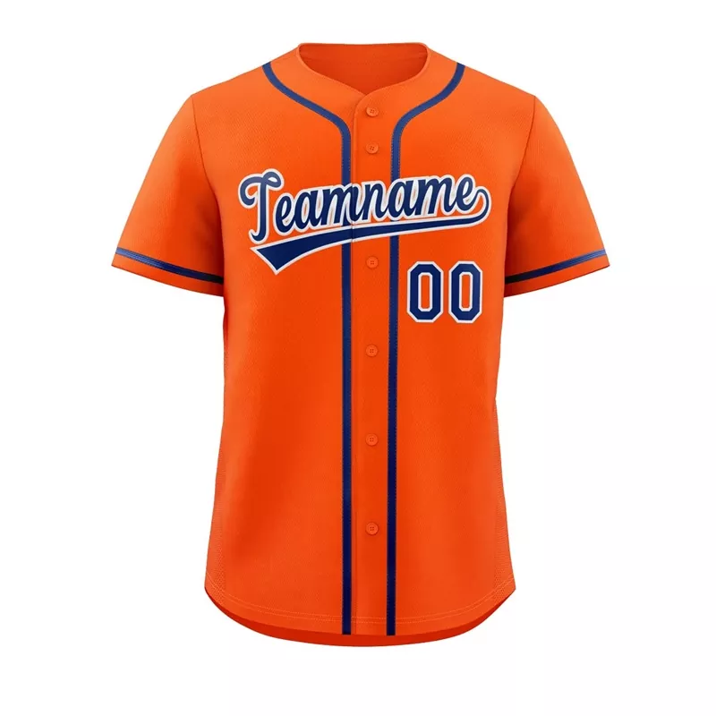 Baseballtrøye med rund hals