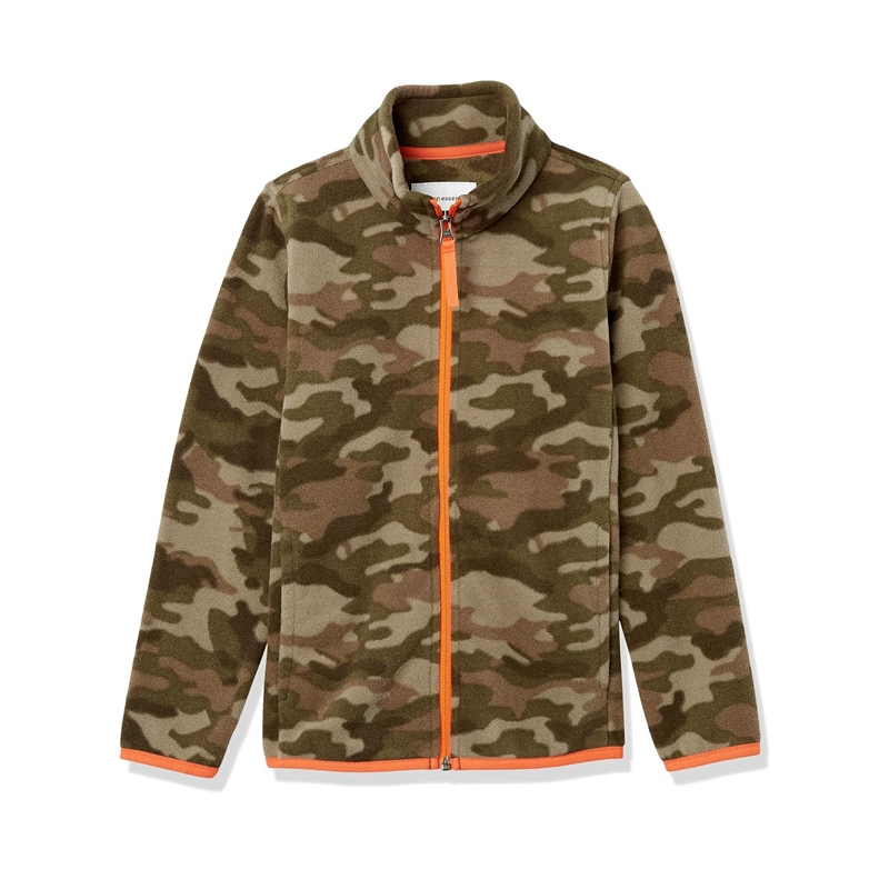 Polar fleece full overskuddsjakke